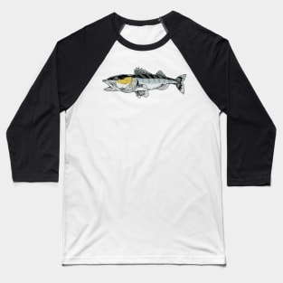 Zander fish Baseball T-Shirt